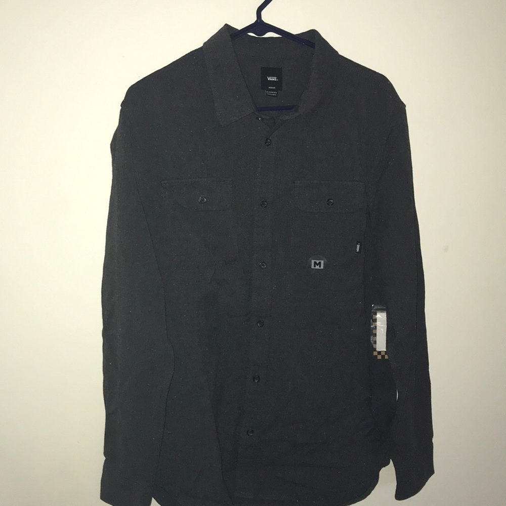 Denim vans button down